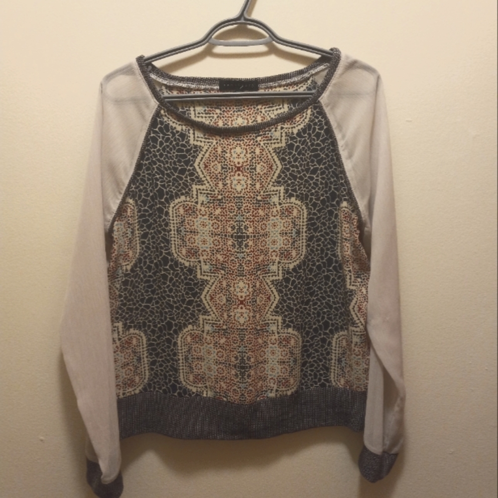 Sanctuary Boho Long Sleeve Shirt